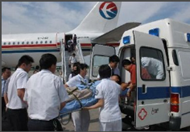 德庆县机场、火车站急救转院